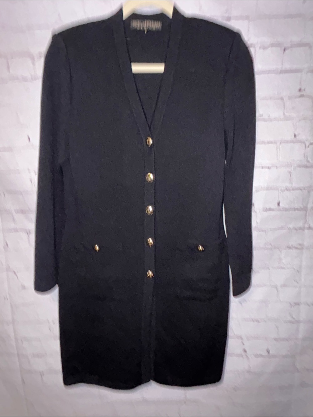 St. John Basics vintage long cardigan sweater women’s size 2